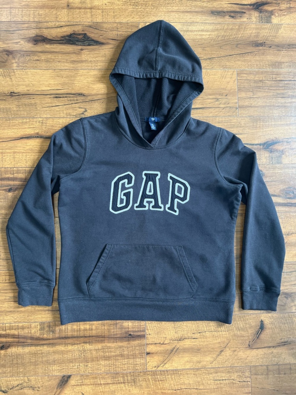 ❄️☃️ 2 GAP Logo Hooded Sweatshirts - Hot Pink/Black - Picture 6 of 10